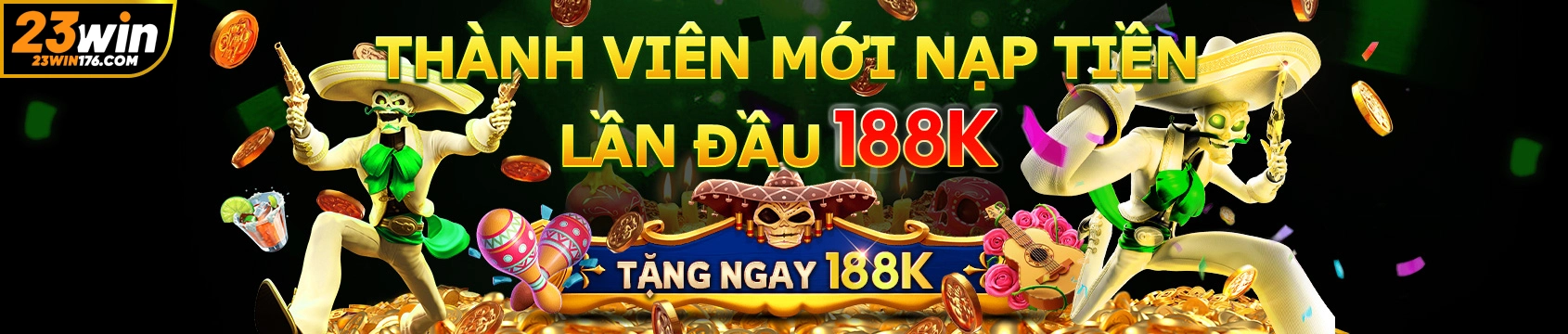 Thành viên mới nạp đầu tặng ngay 188k